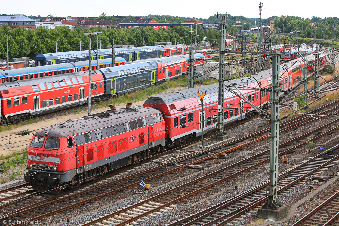 Eisenbahn in und um Kiel