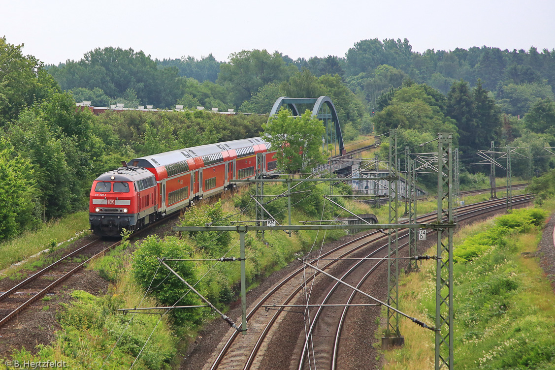 Eisenbahn in und um Kiel