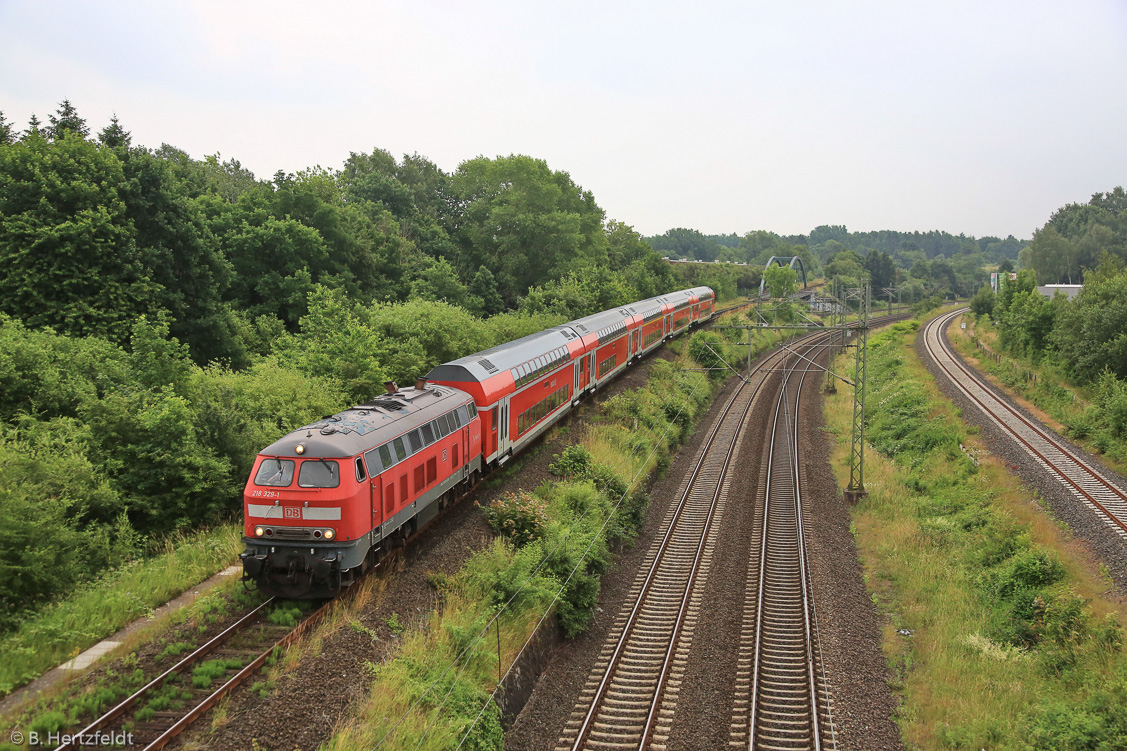 Eisenbahn in und um Kiel