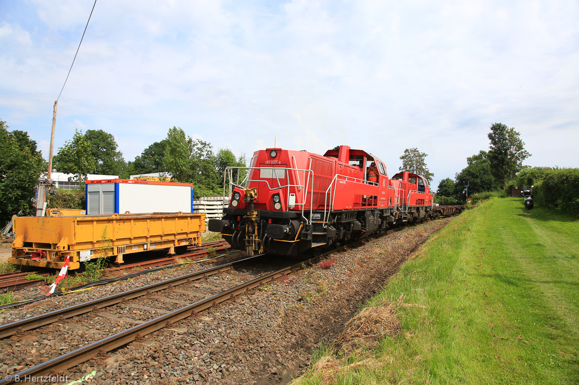 Eisenbahn in und um Kiel