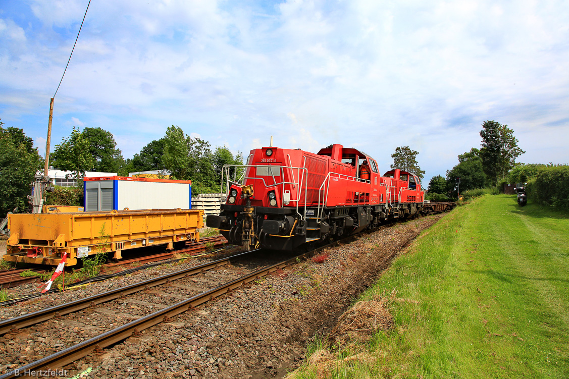 Eisenbahn in und um Kiel