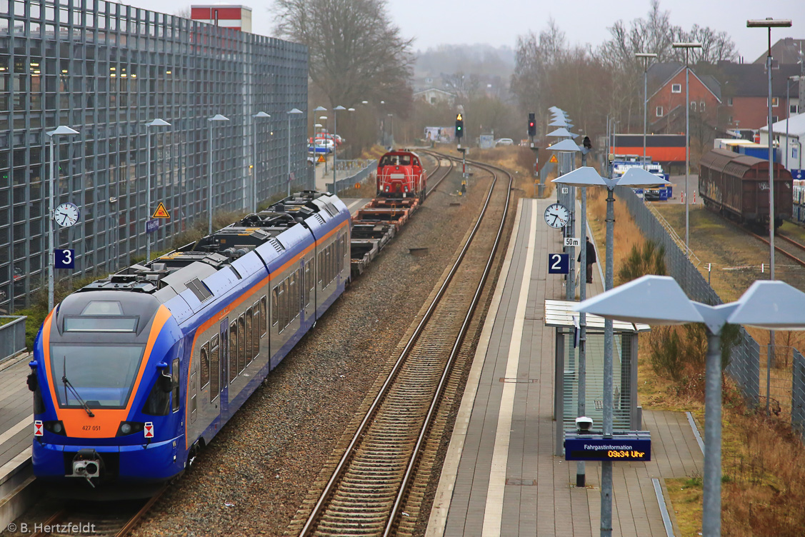 Eisenbahn in und um Kiel