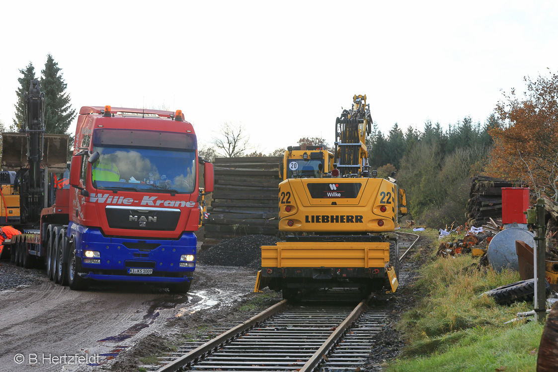 Eisenbahn in und um Kiel