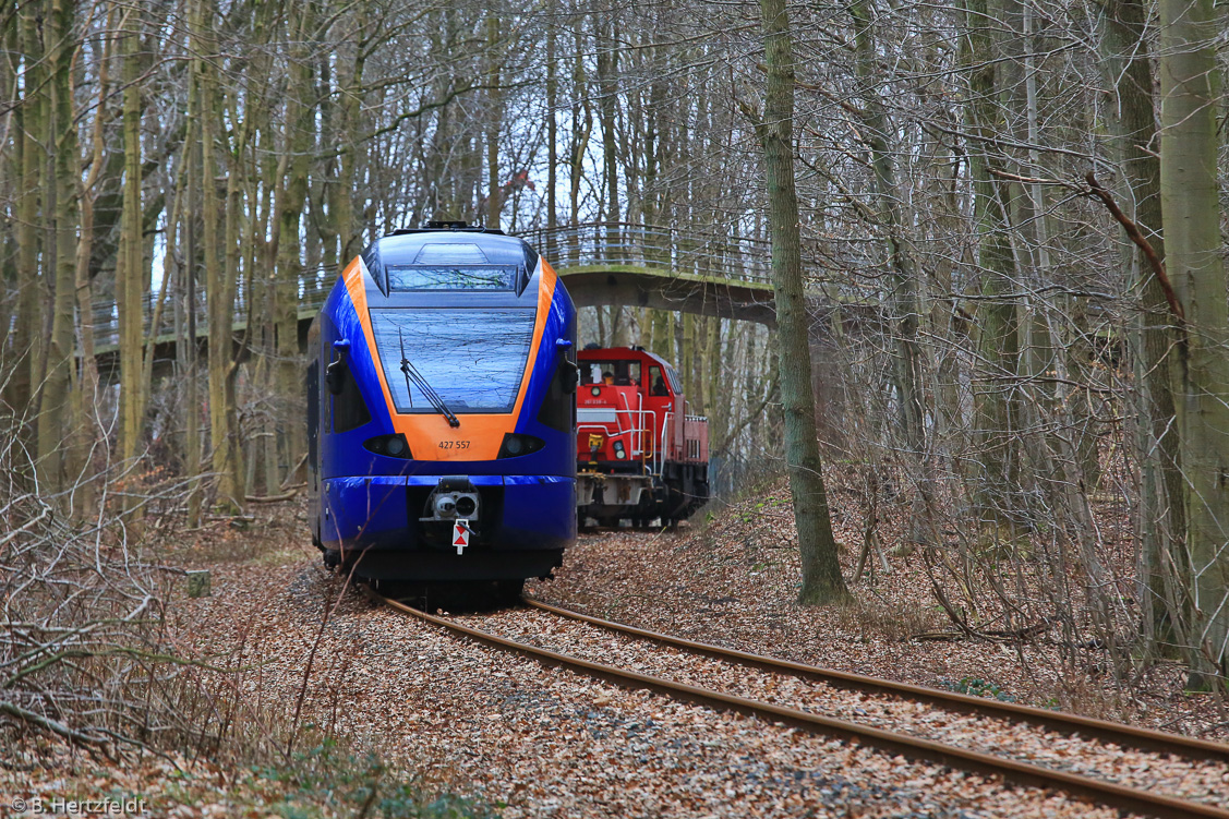 Eisenbahn in und um Kiel