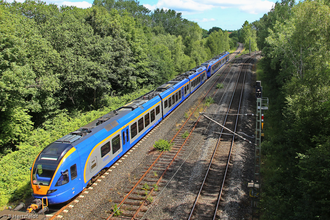 Eisenbahn in und um Kiel