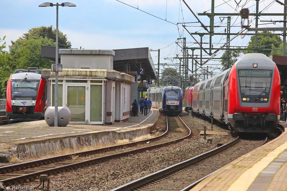 Eisenbahn in und um Kiel