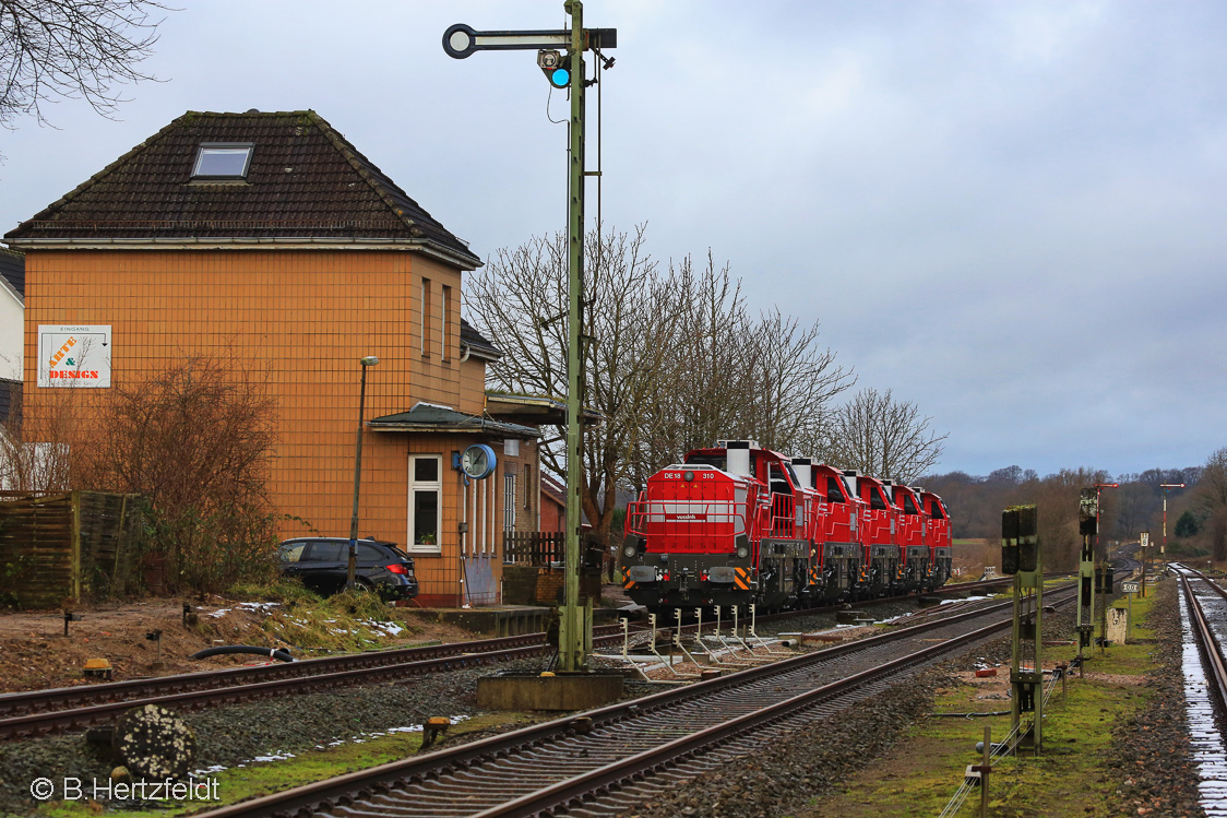 Eisenbahn in und um Kiel