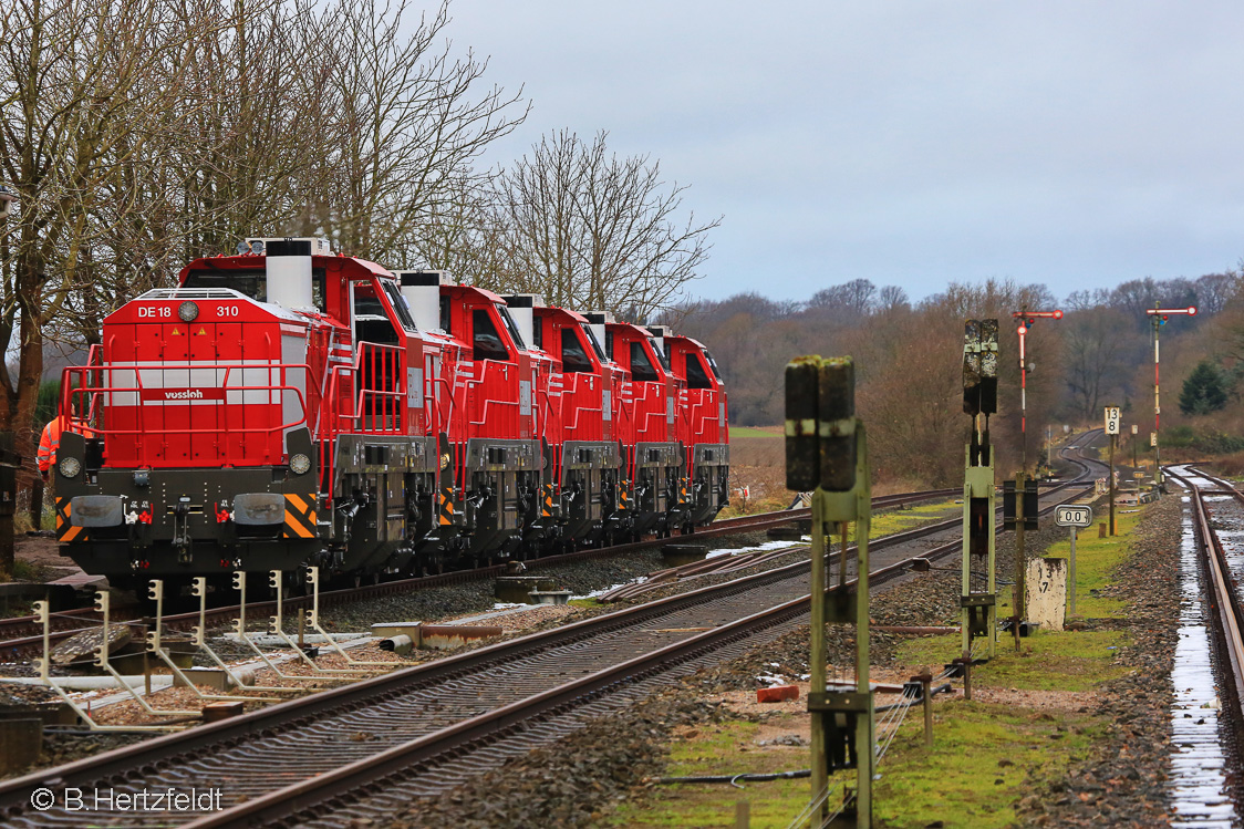 Eisenbahn in und um Kiel