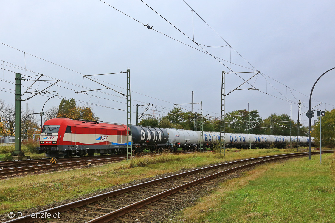 Eisenbahn in und um Kiel