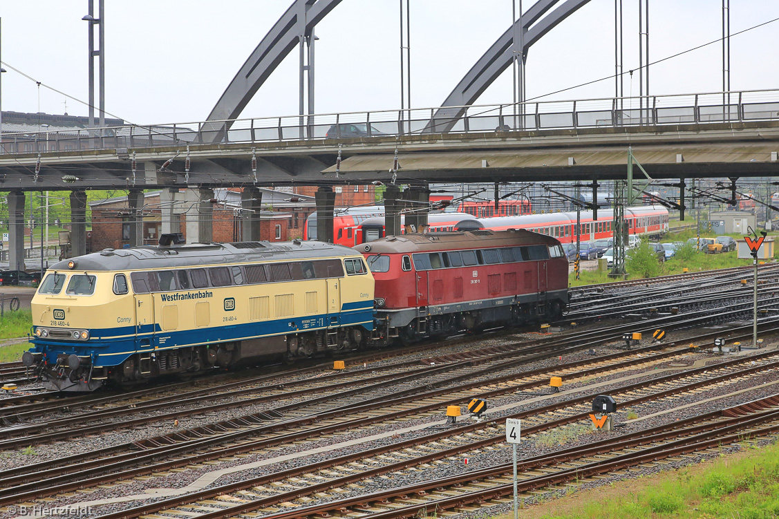 Eisenbahn in und um Kiel