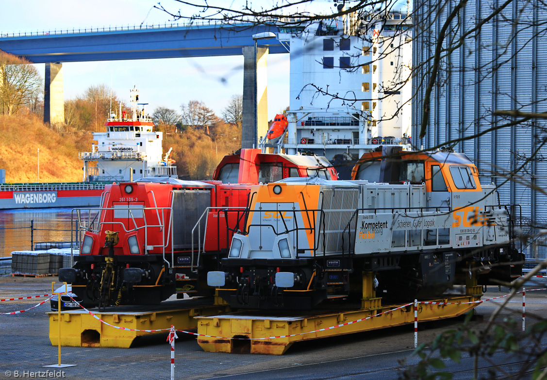 Eisenbahn in und um Kiel