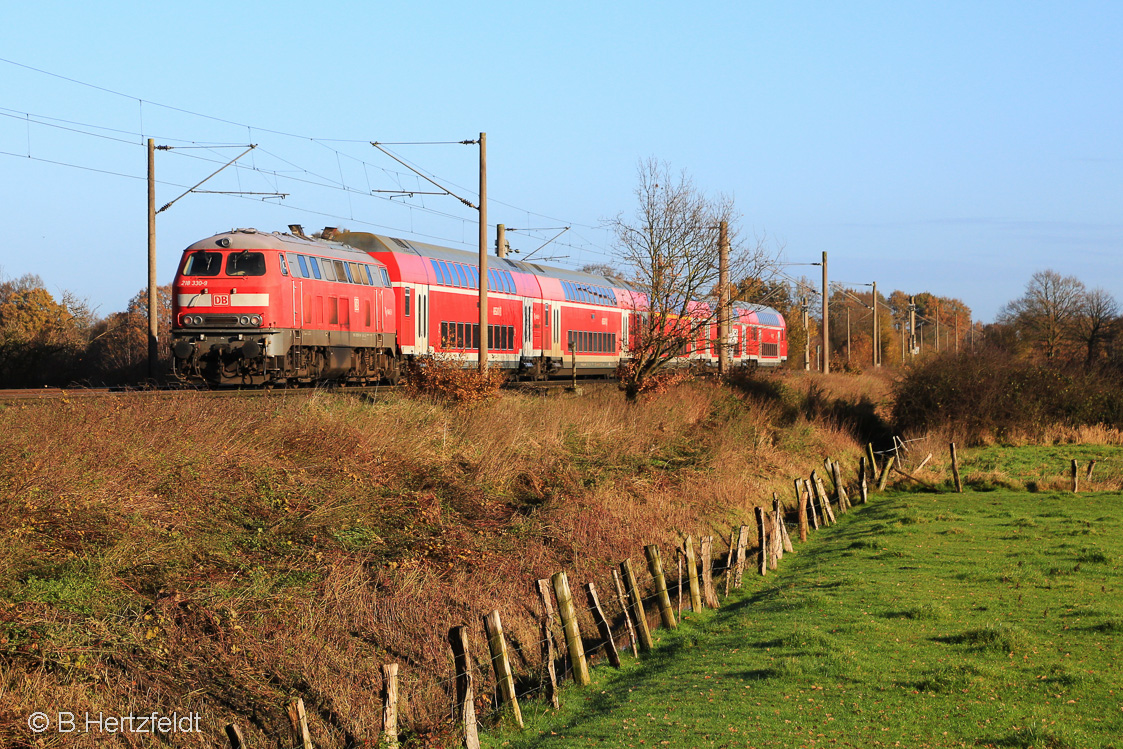 Eisenbahn in und um Kiel