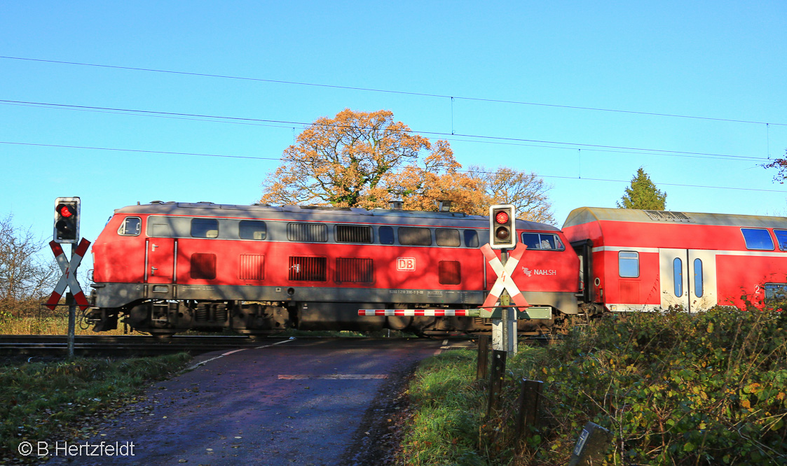 Eisenbahn in und um Kiel