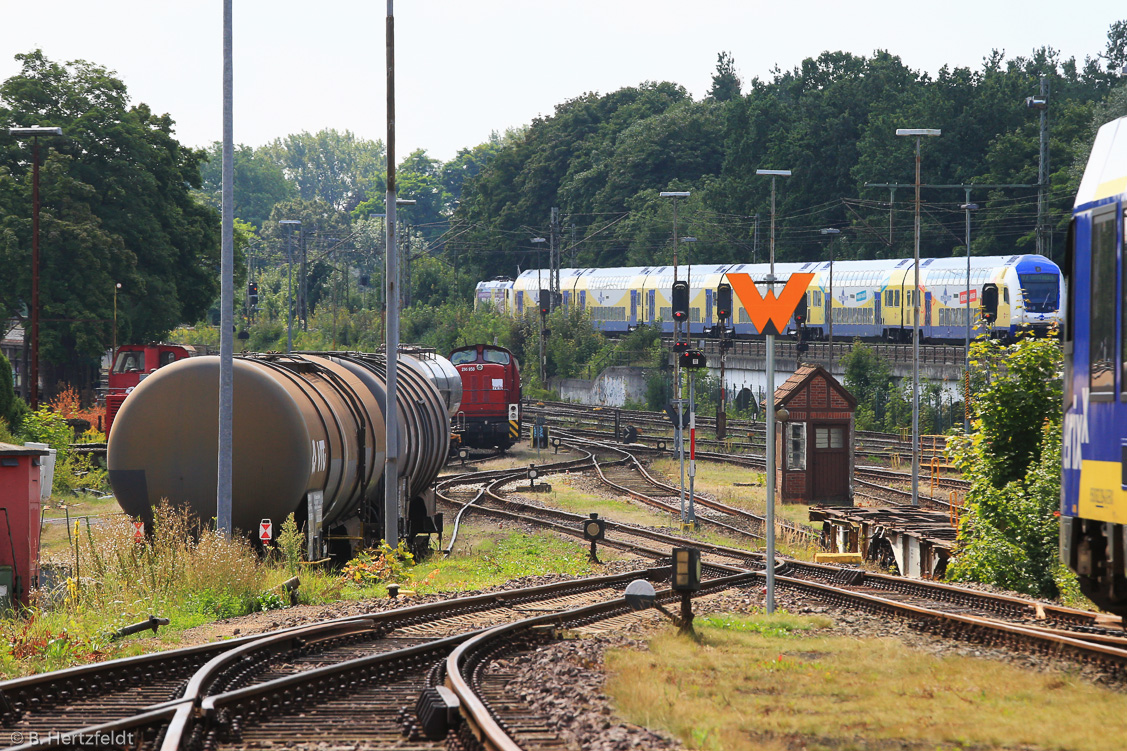 Eisenbahn in und um Kiel