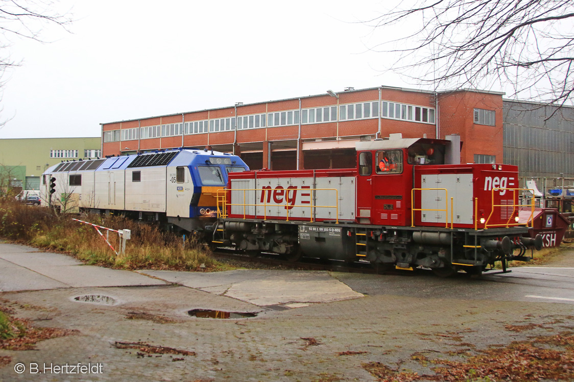 Eisenbahn in und um Kiel