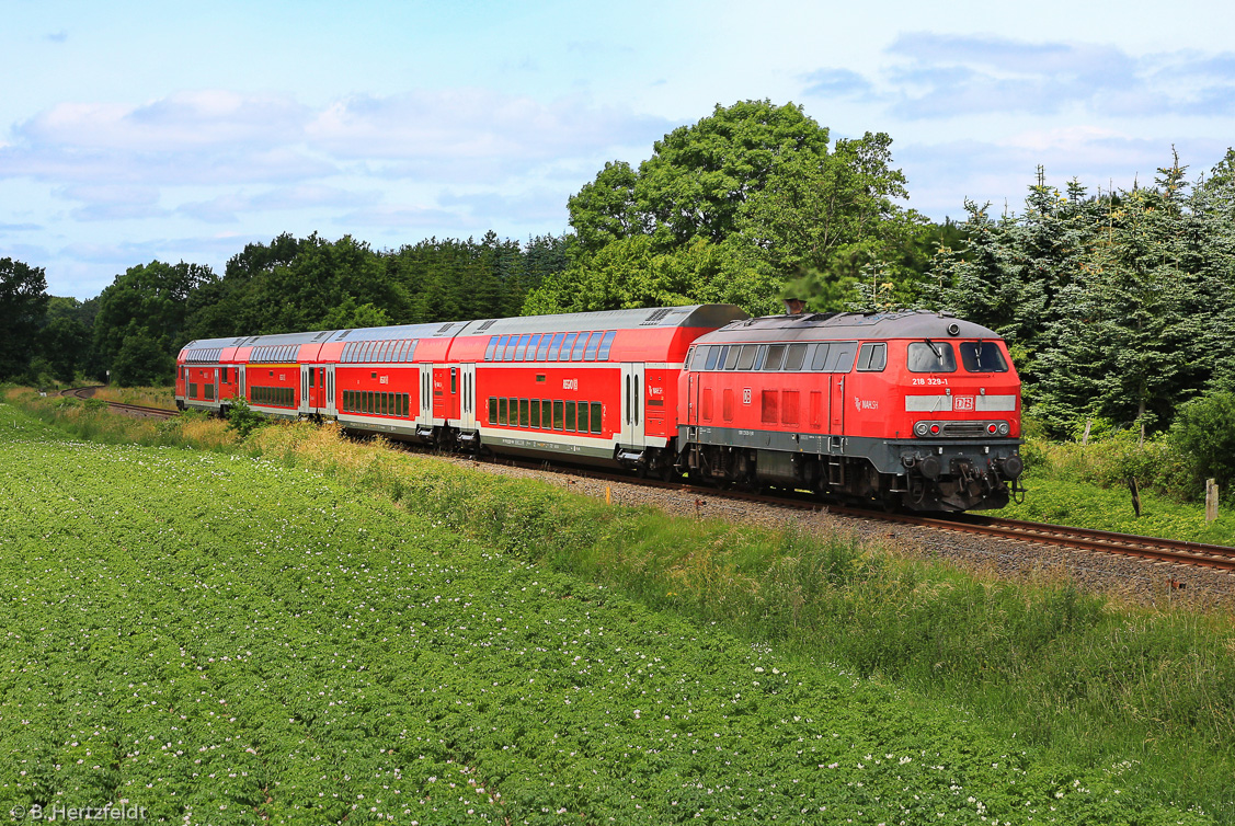 Eisenbahn in und um Kiel