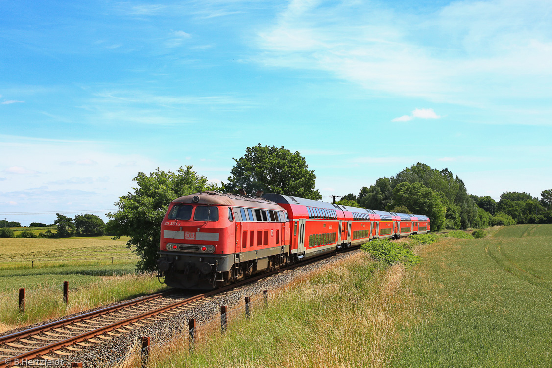 Eisenbahn in und um Kiel