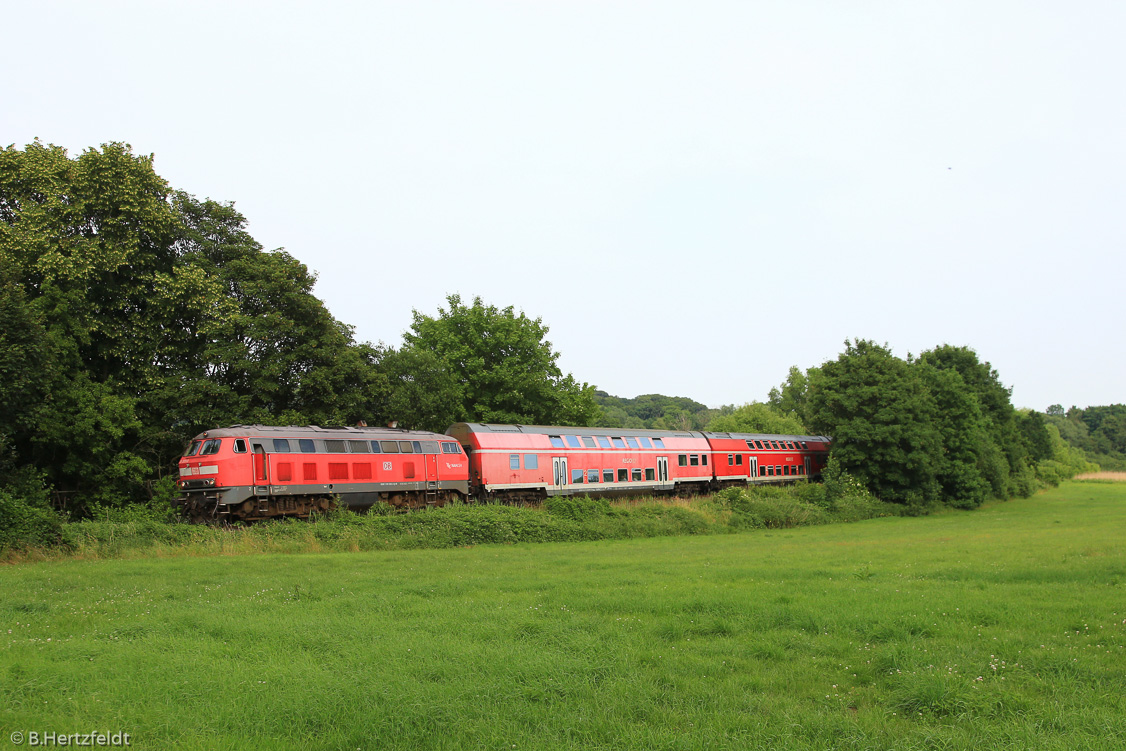 Eisenbahn in und um Kiel