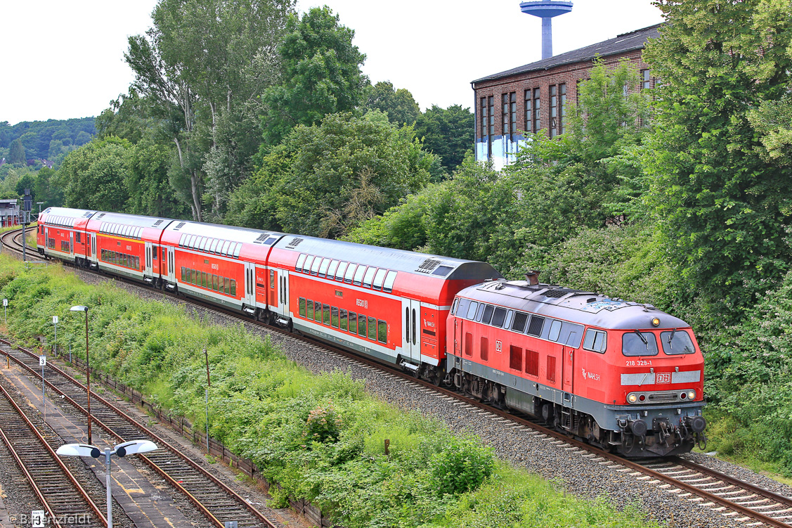 Eisenbahn in und um Kiel