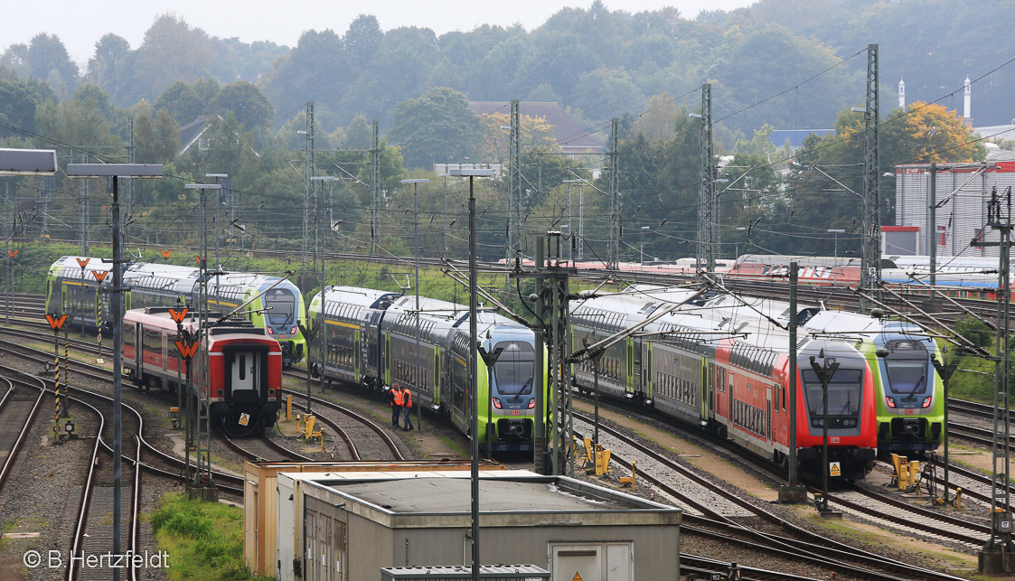 Eisenbahn in und um Kiel