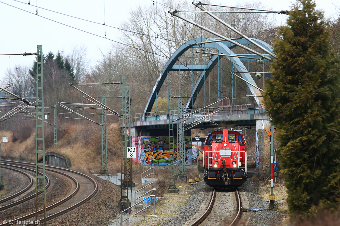 Eisenbahn in und um Kiel