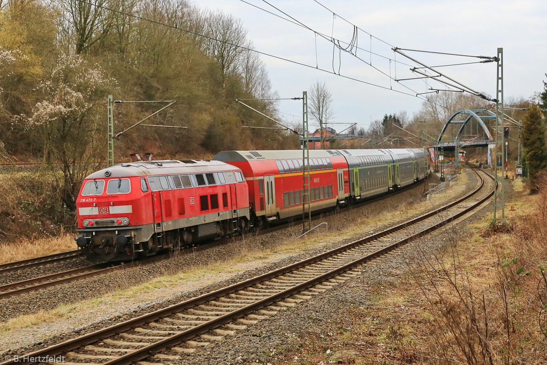 Eisenbahn in und um Kiel