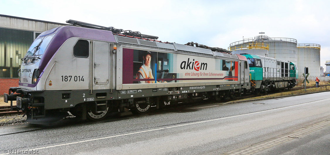 Eisenbahn in und um Kiel.