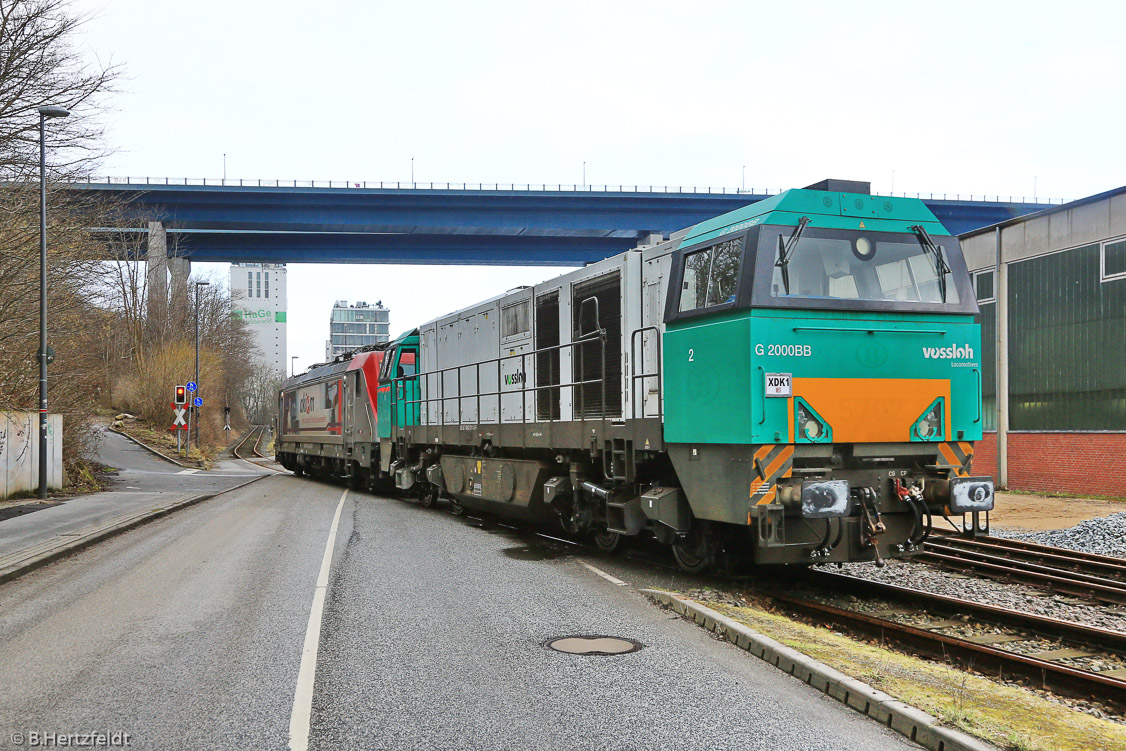 Eisenbahn in und um Kiel.