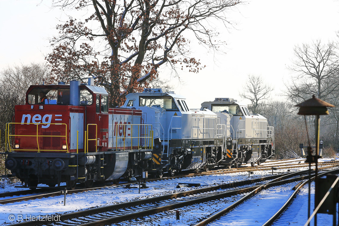 Eisenbahn in und um Kiel.