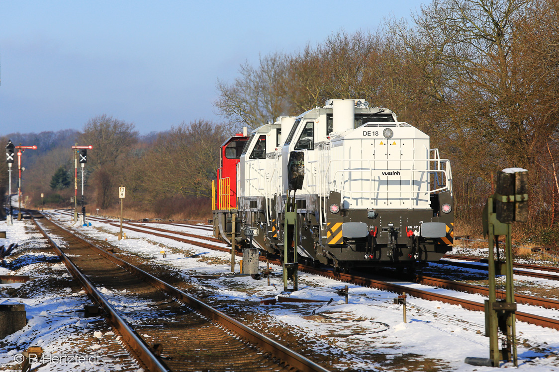 Eisenbahn in und um Kiel.