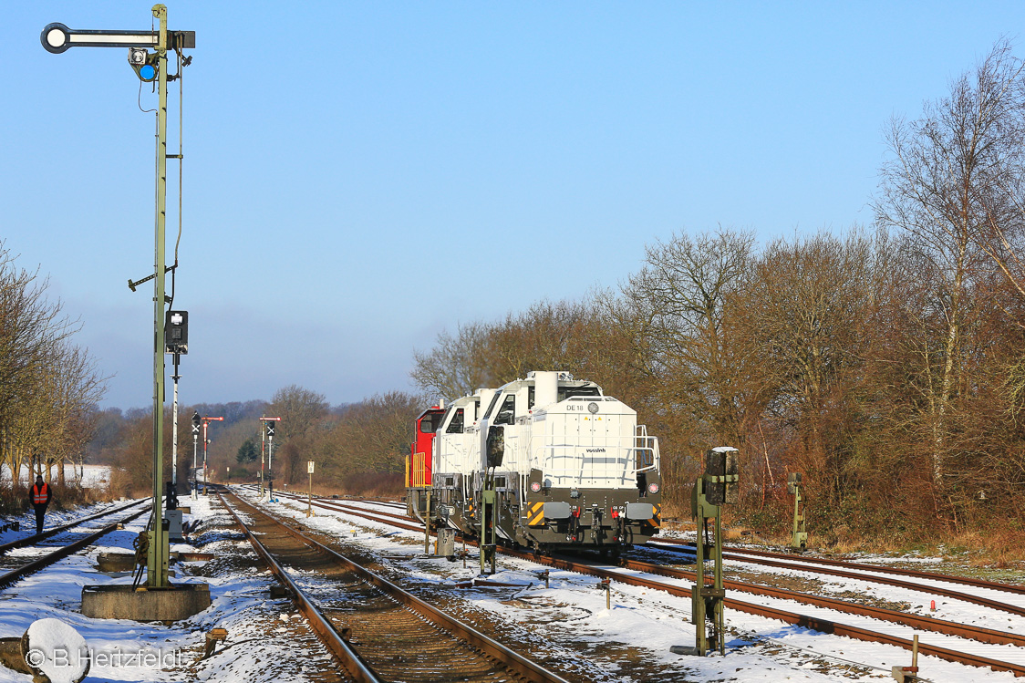 Eisenbahn in und um Kiel.