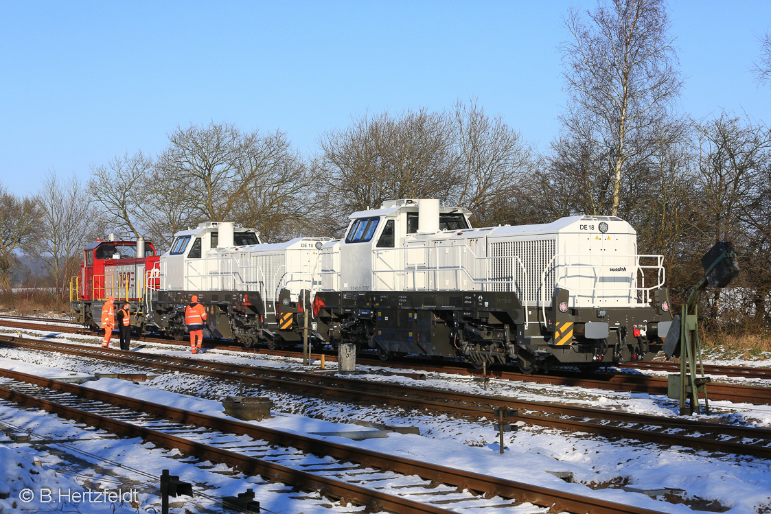 Eisenbahn in und um Kiel.