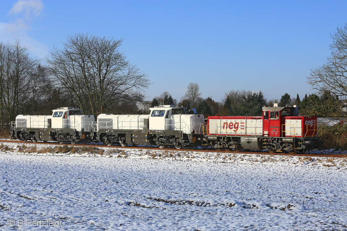 Eisenbahn in und um Kiel.