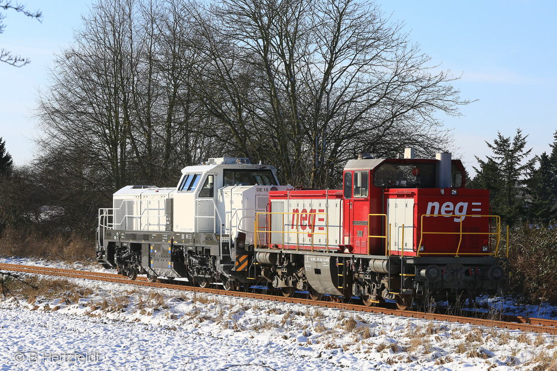 Eisenbahn in und um Kiel.