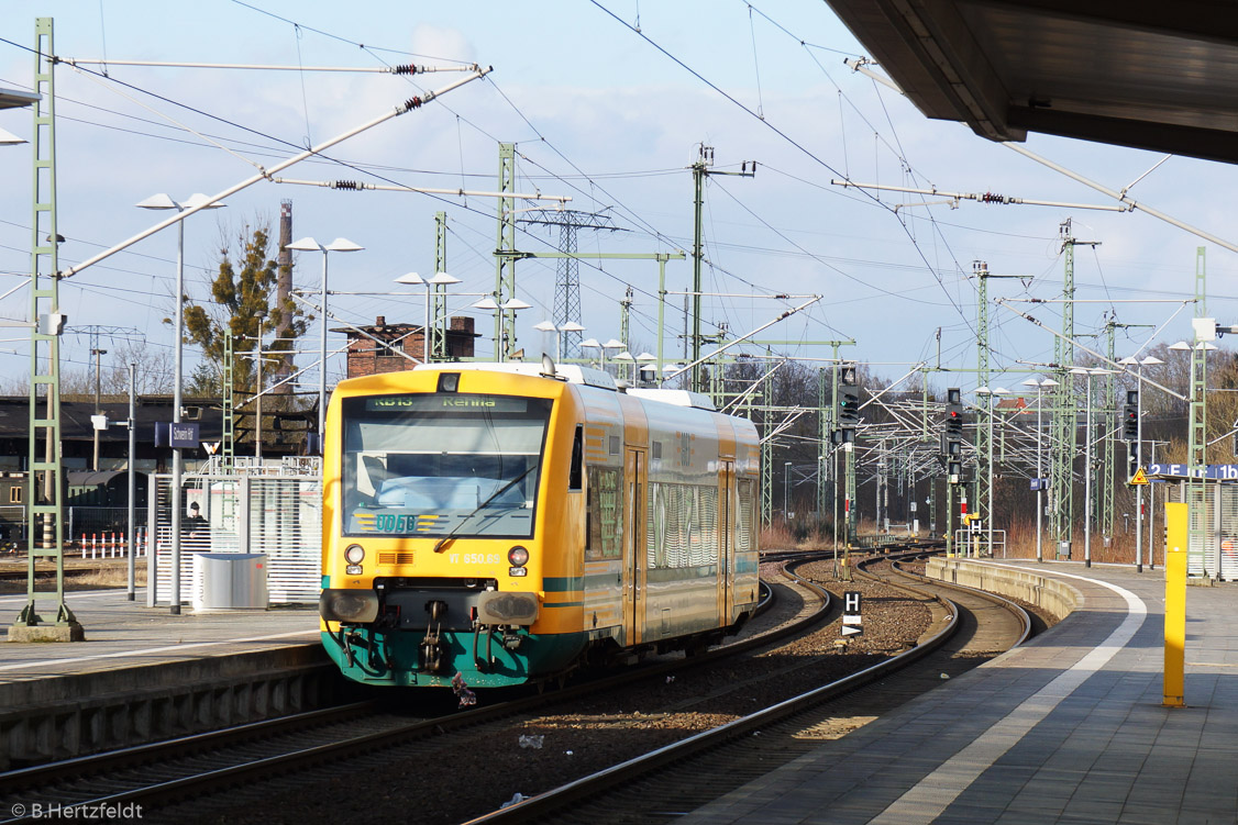 Eisenbahn in und um Kiel.