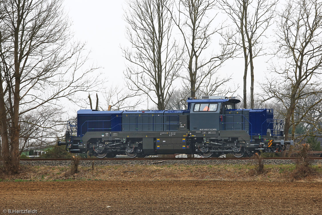 Eisenbahn in und um Kiel.