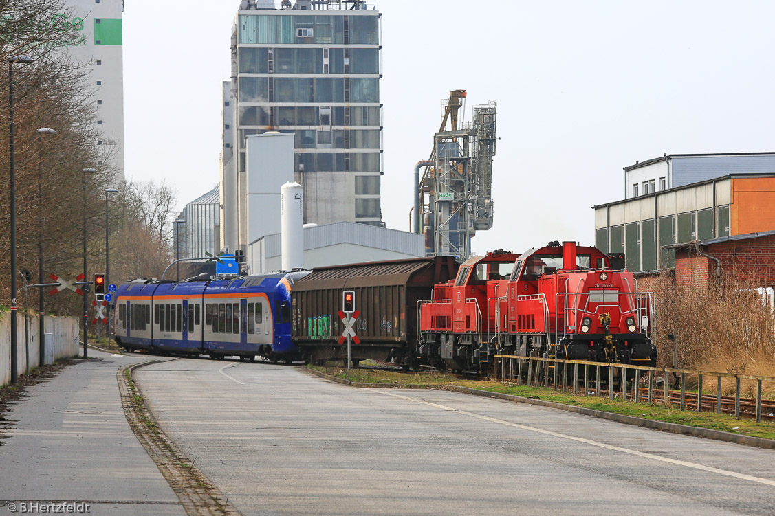 Eisenbahn in und um Kiel.