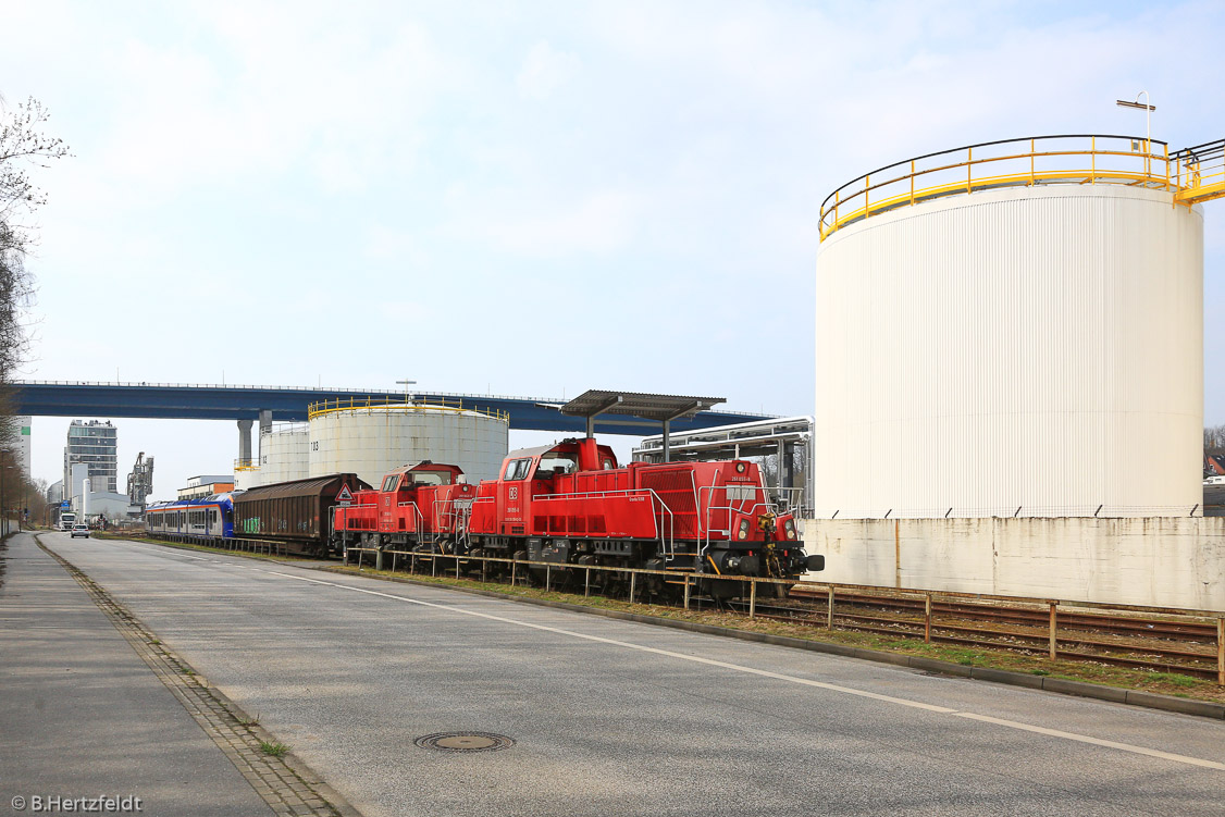 Eisenbahn in und um Kiel.