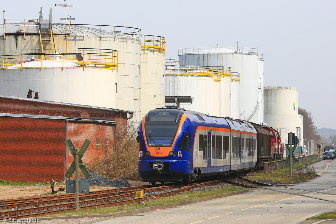 Eisenbahn in und um Kiel.