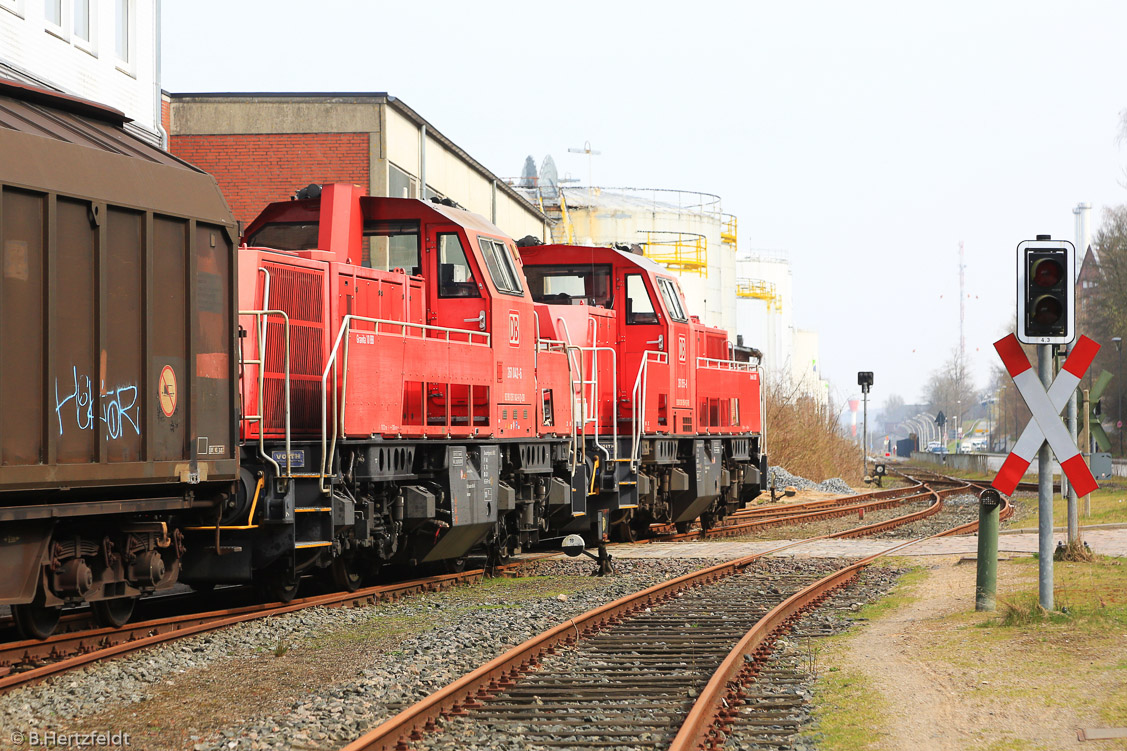 Eisenbahn in und um Kiel.