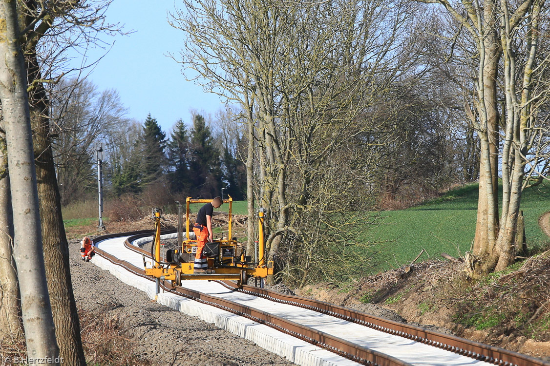 Eisenbahn in und um Kiel.