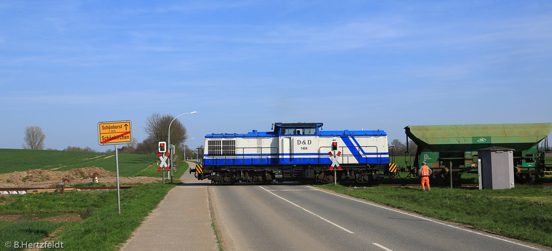 Eisenbahn in und um Kiel.