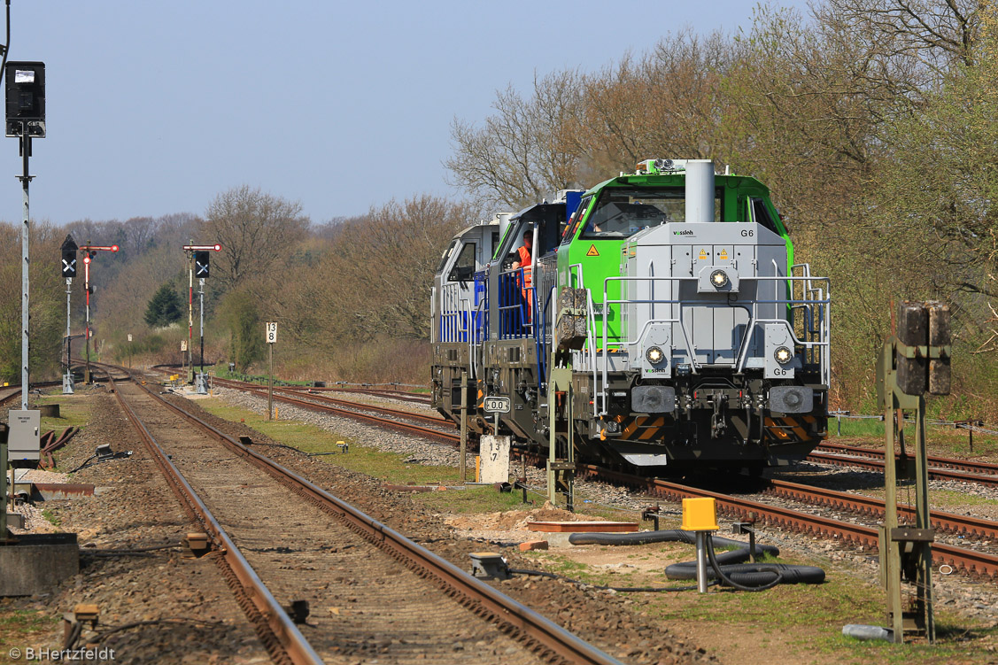 Eisenbahn in und um Kiel.