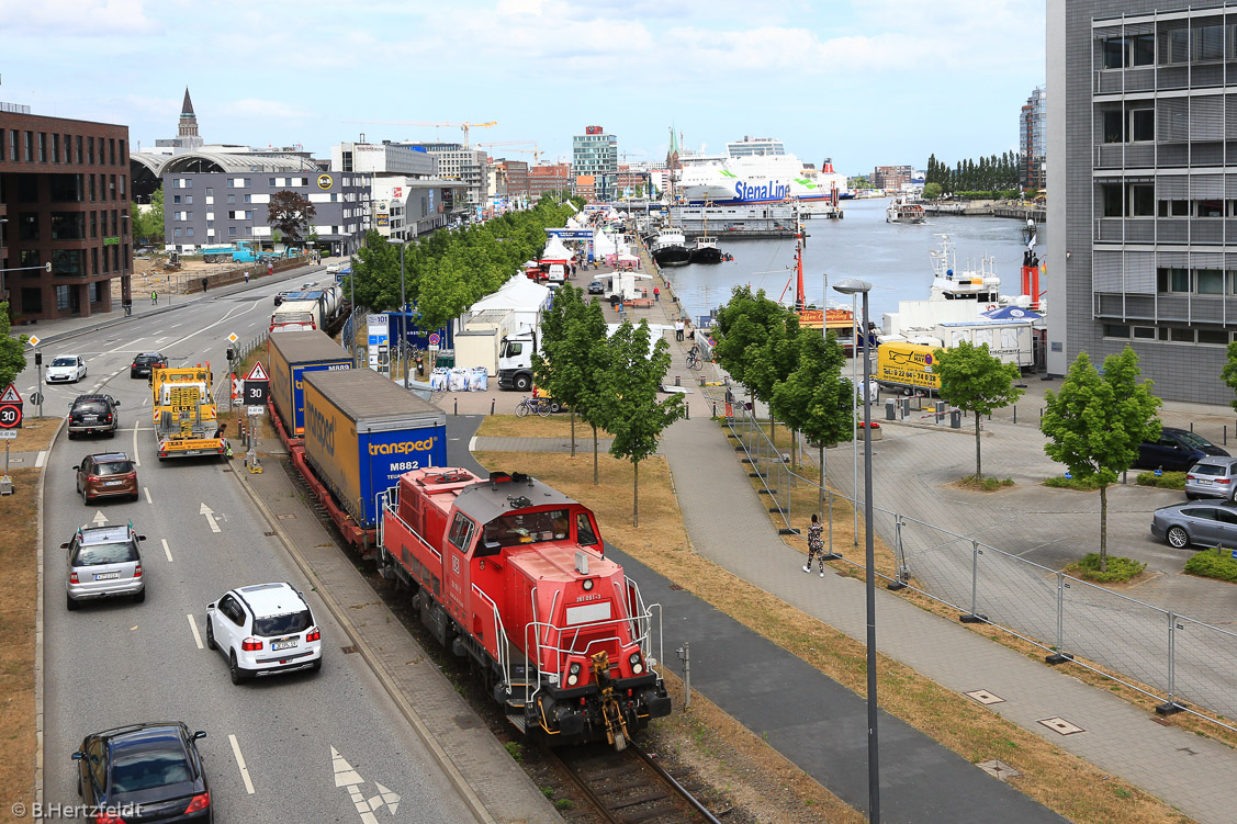 Eisenbahn in und um Kiel.