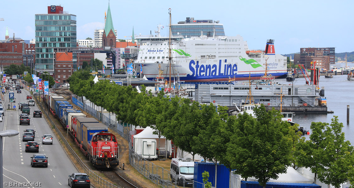 Eisenbahn in und um Kiel.