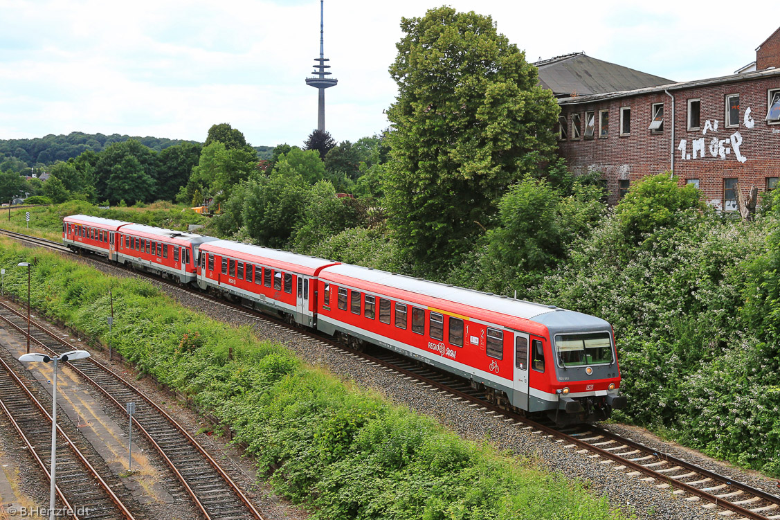 Eisenbahn in und um Kiel.