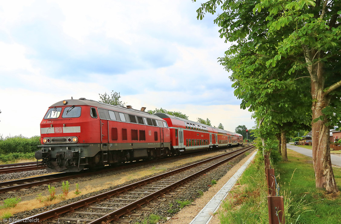 Eisenbahn in und um Kiel.