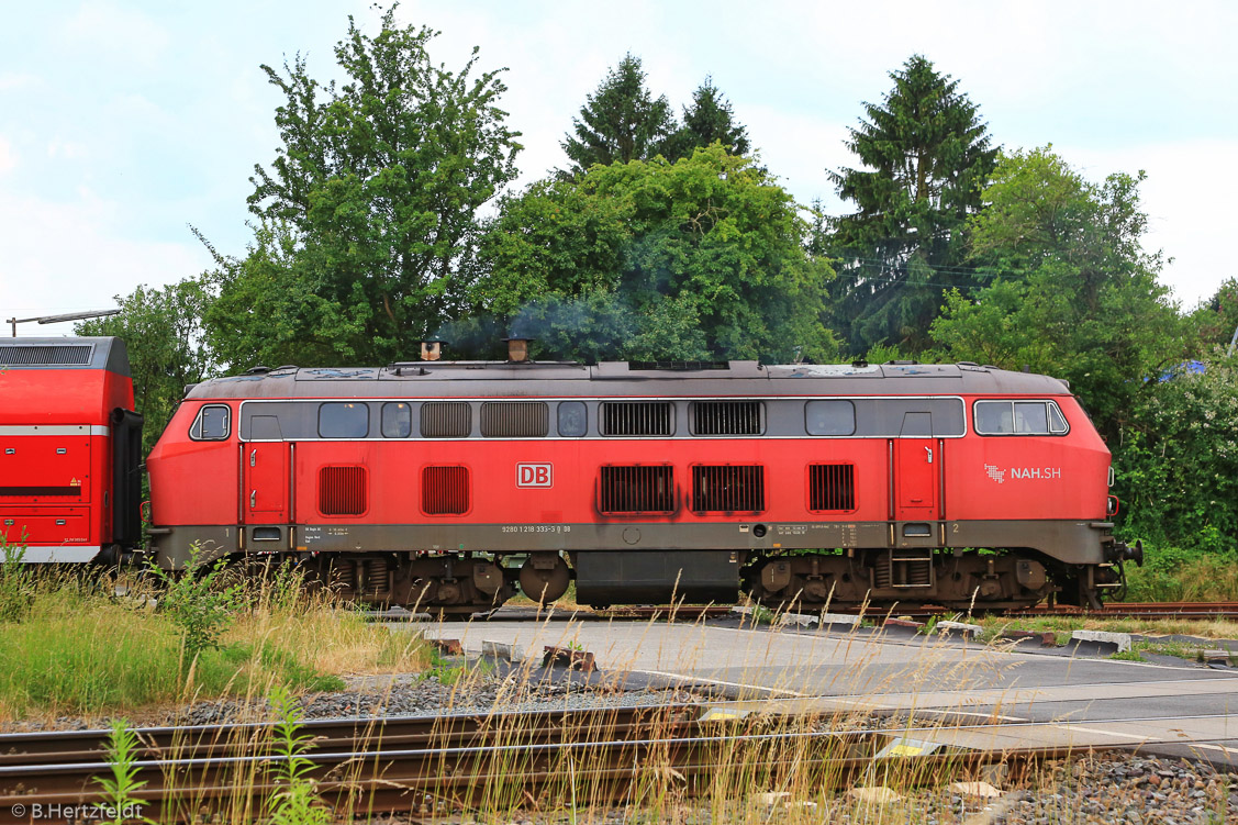 Eisenbahn in und um Kiel.