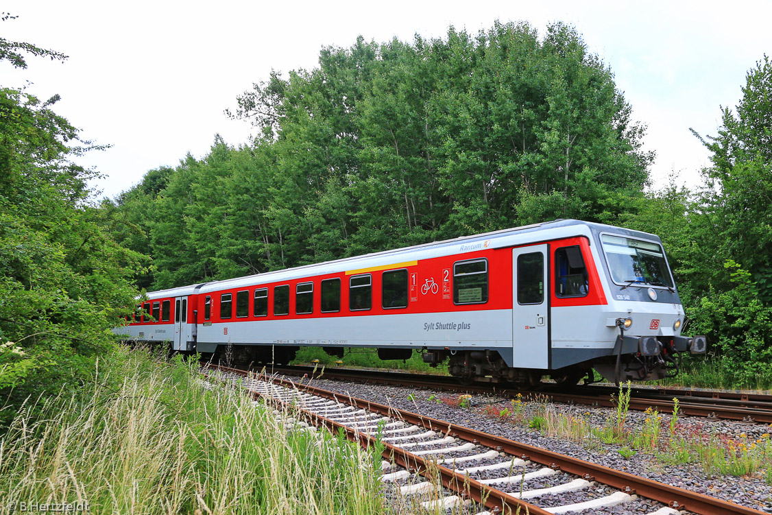 Eisenbahn in und um Kiel.