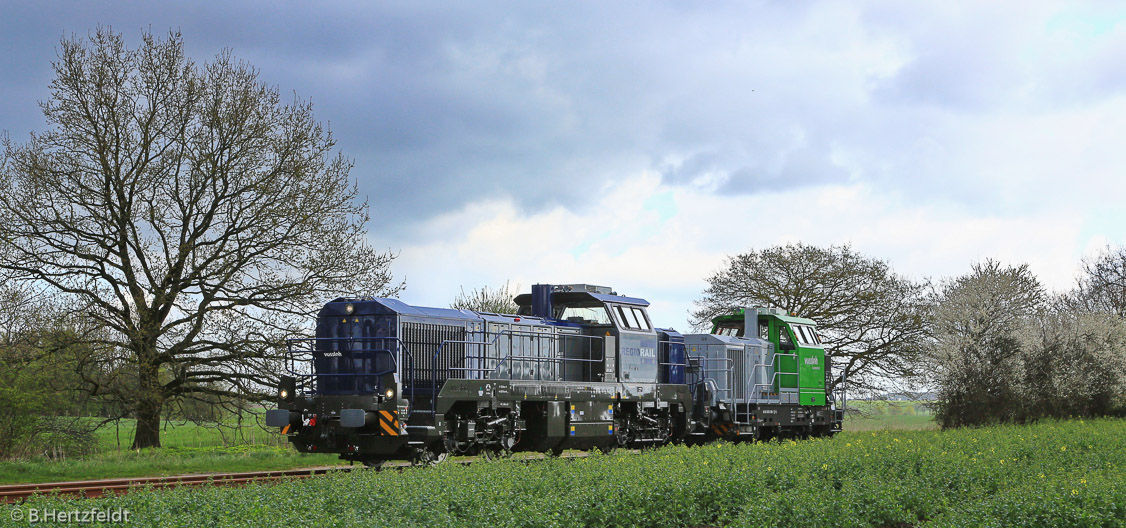 Eisenbahn in und um Kiel.